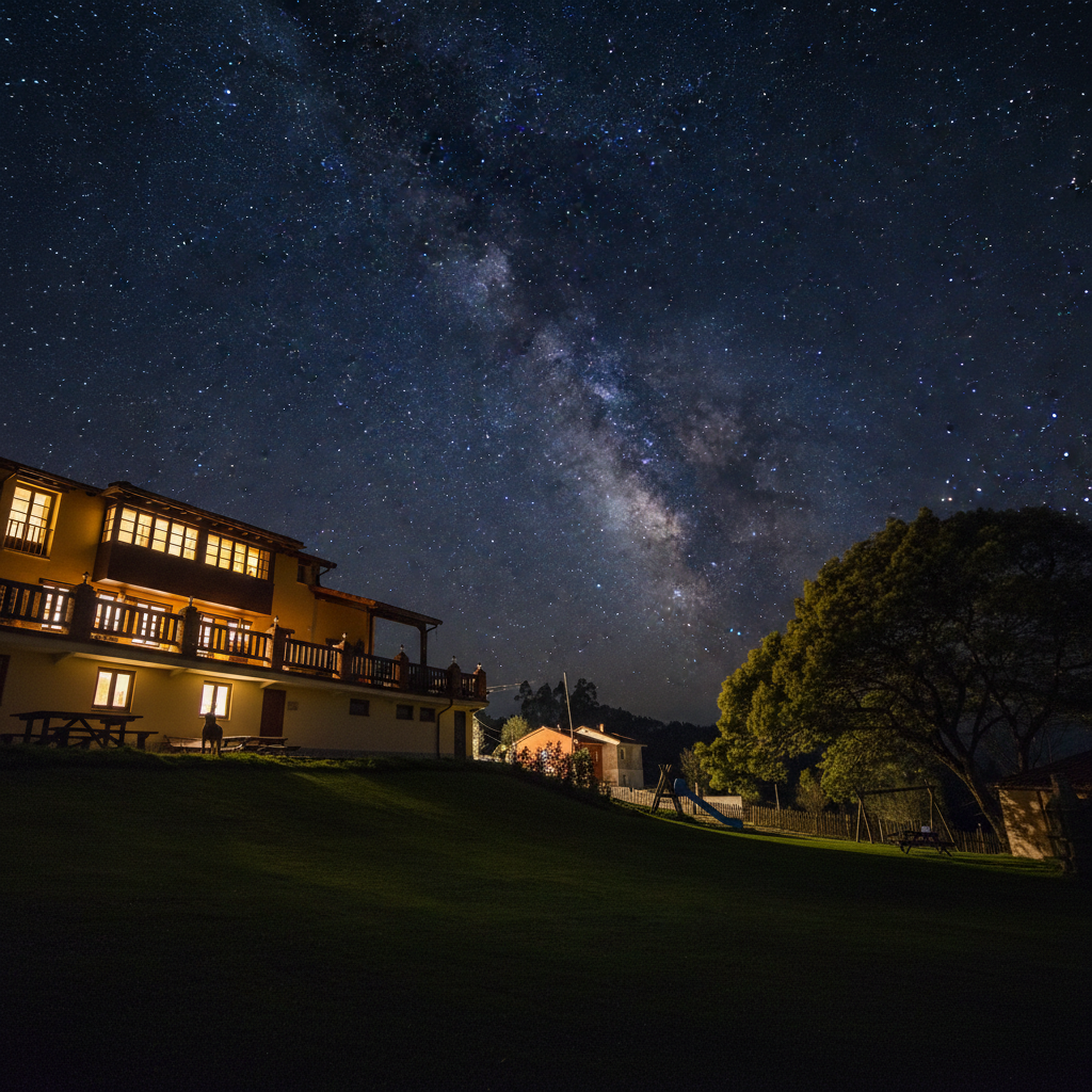 Las estrellas de Las Mimosas del Nalón