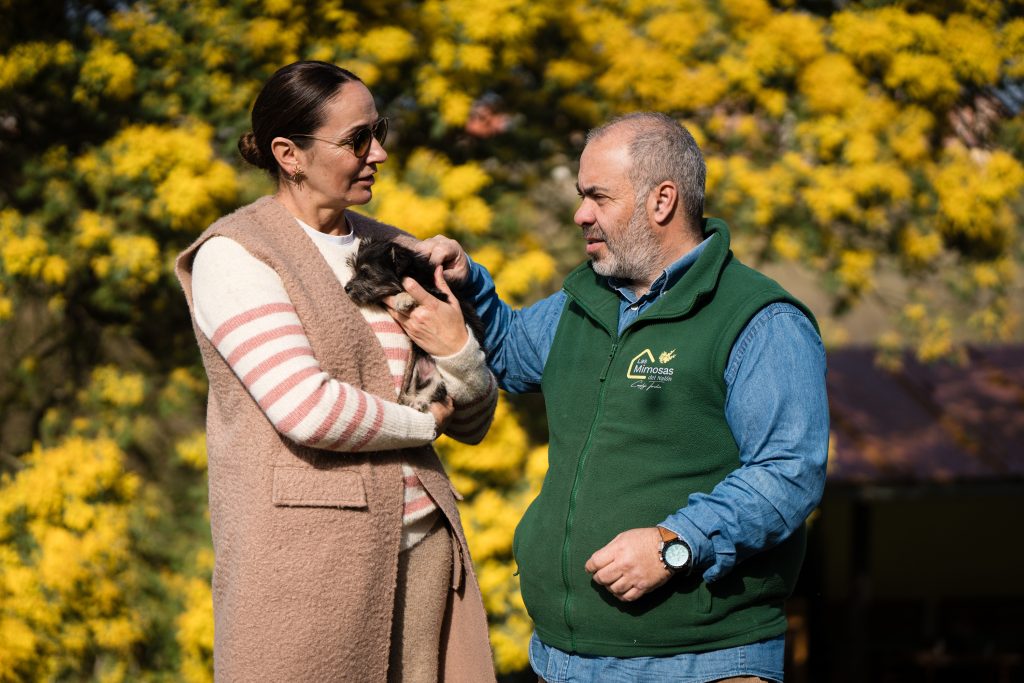 Ana y Carlos de Las Mimosas del Nalón