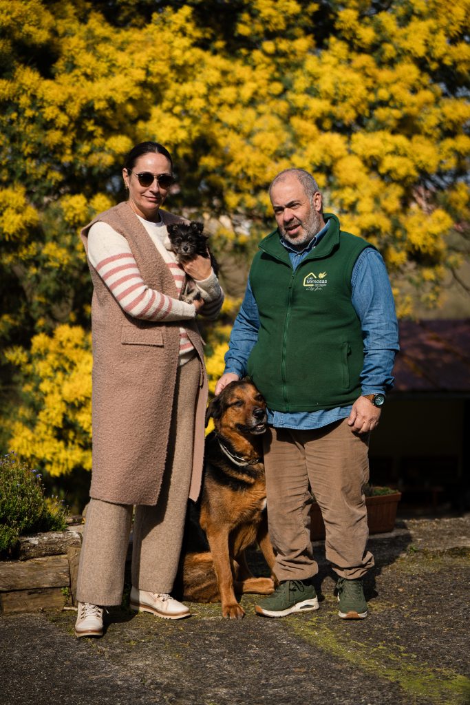 Ana, Carlos, Noah y Mika