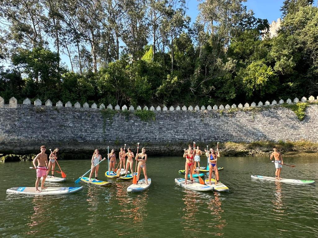 Paddel surf por la ría del Nalón