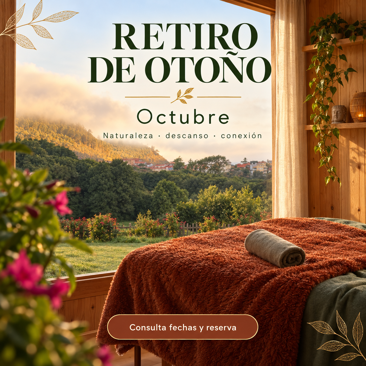 Retiro de otoño en Las Mimosas del Nalón